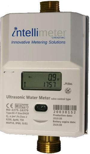 intellimeter valve controlled water meter